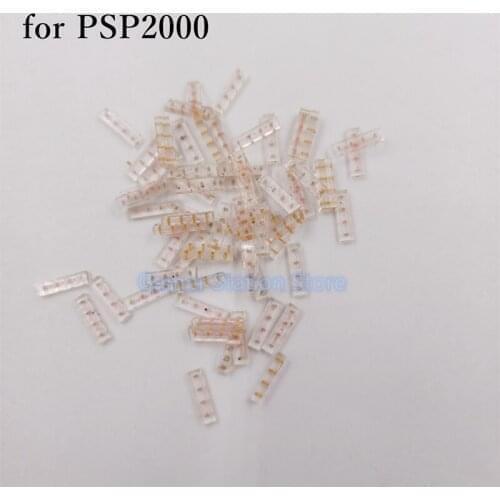 50pieces Replacement Conductive Rubber Pad Replace For PSP 2000 3D analog Joystick Plastic Contact for PSP2000 Accessories