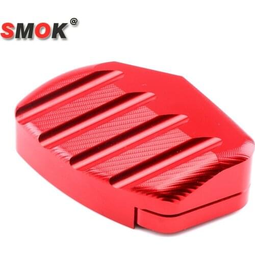 SMOK 4 Colors Motorcycle CNC Aluminum Alloy Anti-Slip Side Stand Kickstand Enlarger Decorative Cover For Honda Forza 300 2018