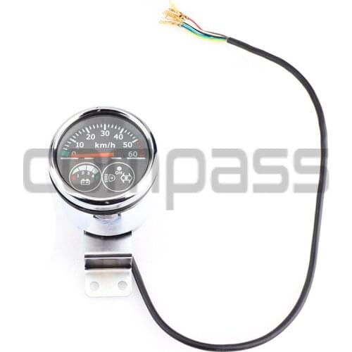 48V speedometer pointer instrument steering indication suitable for ATV off-road motorcycle kart electric scooter