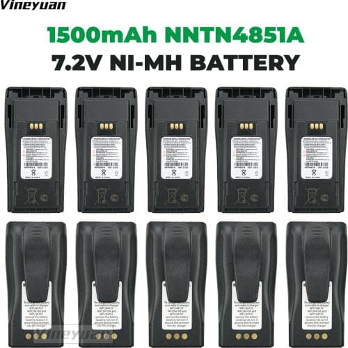 NNTN4497CR NNTN4970A NICKEL 1500mAh Battery for Motorola CP200XLS CP200D EP450 Walkie Talkie