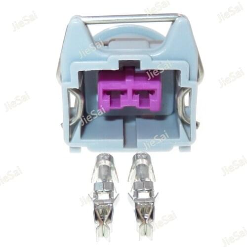 2 Pin 144473-7 Automotive Female Plastic Housing Connector 3.5 Seires Auto Electric Wire Harness Unsealed Socket