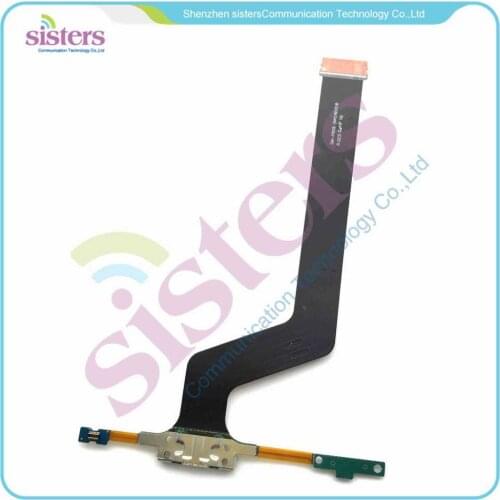 50pcs Wholesale P605 Charging Port Flex Cable For Samsung Galaxy Note 10.1 P600 P601 P605 Free Shipping With Tracking No