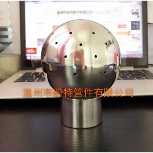 Free shipping 1/2''- 2'' Female BSPP Thread 360 Degree Fix Spray Ball Stainless Tank Cleaning Ball