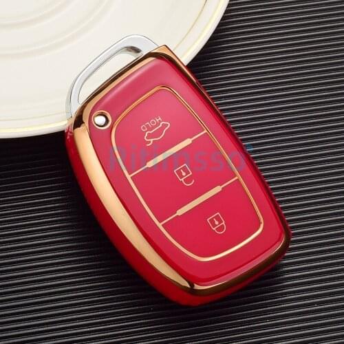 Tpu Car Key Cover Case For Hyundai Tucson Sonata Fe Creta ix25 ix35 ix45 i10 i20 i30 i40 Verna Solaris Mistra Elantra Accent