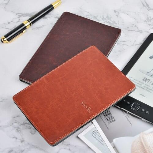 PU Leather Cover Case for Kindle 4 / 5 Smart Case for Kindle Basic 4 e-reader funda capa with auto sleep & wake function