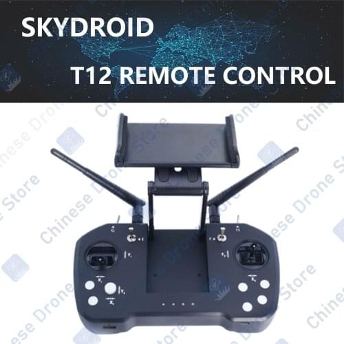 Skydroid T12 20km Range Professional Drone and UAV 2.4ghz Digital Intergrated Remote Control Video and Telemtry System