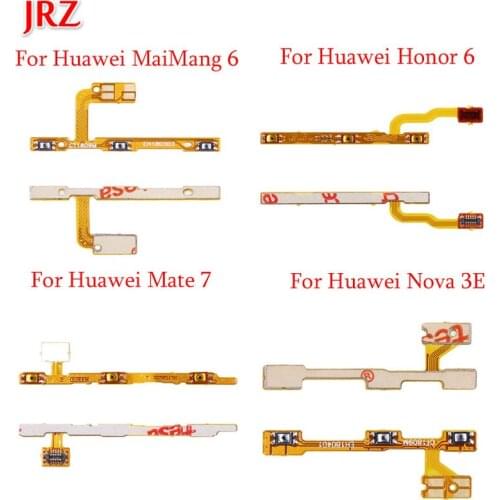 For Huawei MaiMang 6/Mate 10 Lite Honor 6 Button Flex Cable Power Volume Button FPC Wire Flex Cable For Huawei Nova 3E Mate 7