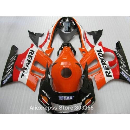 Style kits for Honda CBR 600 f3 1995 / 1996 Fairings cbr 600 ( repsol Orange ) fairing kit 95 96 xl84