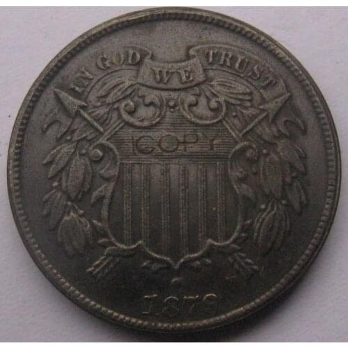 Two Cent 1879 copy coins