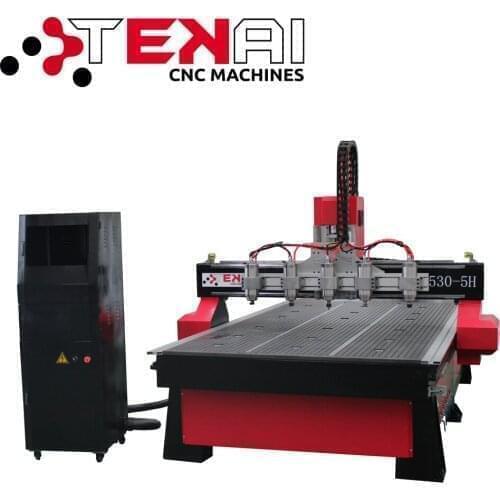 Jinan Tekai Good Quality Multi-spindle CNC Milling Machine Price Desktop CNC Engraving Machine For Wooden Toys
