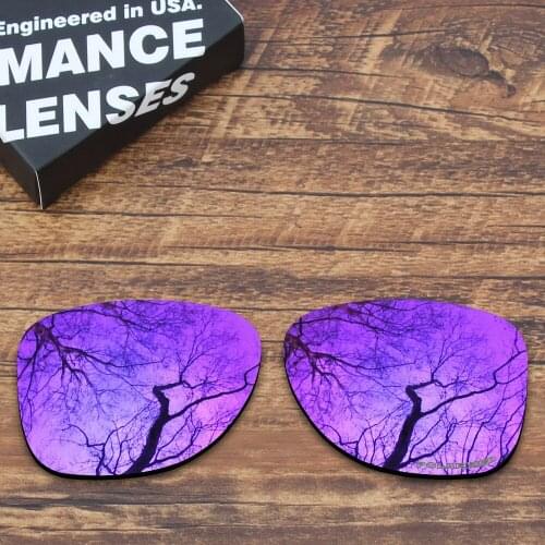 ToughAsNails Resist Seawater Corrosion Polarized Replacement Lenses for Oakley Dispatch 2 Sunglasses Purple Mirrored (Lens Only)