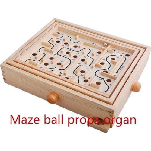 Real life Room Escape game props maze ball organs swing props organ route map