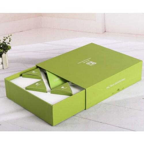 Folding Drawer Packaging Boxes,New design paper cardboard slide drawer box for bracelet ---PX11930