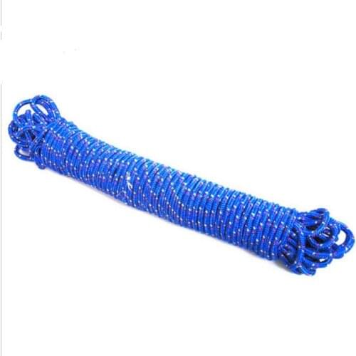 6mm outdoor escape lifeline safety spare climbing rope umbrella rope survival rope at 6722