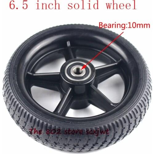 High quality 6.5 inch Hubs and tyres solid wheel 6.5''tire wheel for Electric Scooter Smart Folding Electric Balancing Vehicle