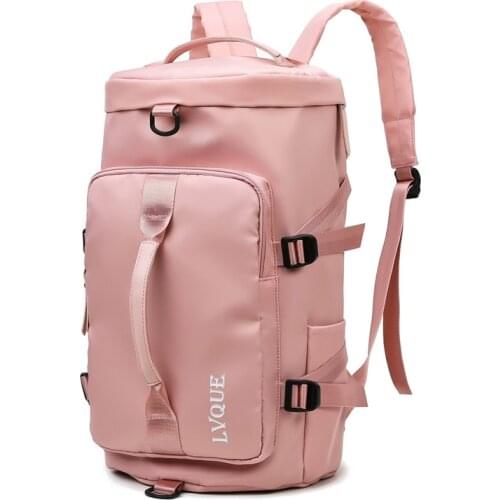 Women Sports Gym Backpack Men Fitness Training Handbag with Shoes Pouch Waterproof Travel Backpack School Students Backpacks