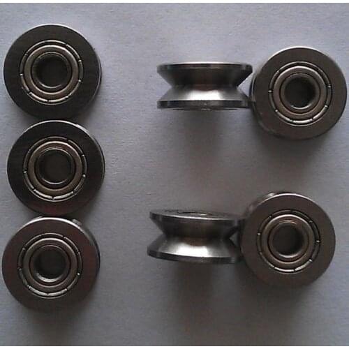 10pcs 624VV V Groove Sealed Ball Bearings Vgroove 4x13x6mm Deep 1.7mm