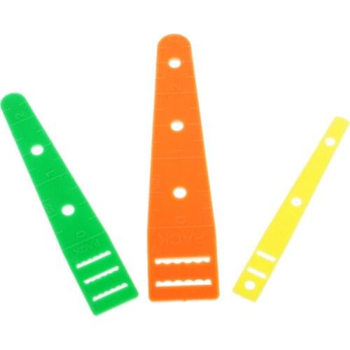 3 Assorted Sizes Elastic Plastic Slips Guides Threaders Wear Band Tool DIY Clothing Sewing Accessories