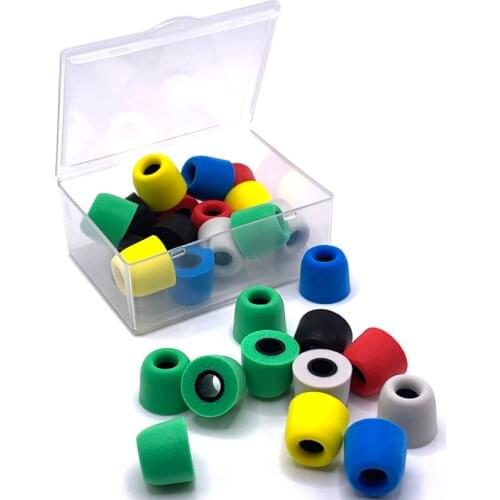 30 pcs /15 pair. ANJIT400 4.9MM 12.5mm Headset memory sponge sets ear-type cotton ear sets c Ear Pads slow rebound headset Pads