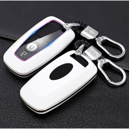 1pcs ABS Car Key Case for Ford Fusion F150 F250 F350 F450 F550 Edge Explorer Escape Mustang 3 4 5 Buttons Remote Keyless Entry