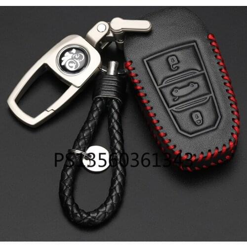 Suitable for Citroen c3xr c4l c6 c5 car key cover leather shell buckle