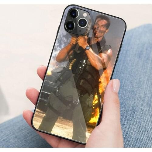 FinderCase for iphone 11 pro max case Arnold Schwarzenegger Glass Cover Case for iPhone 11 pro max