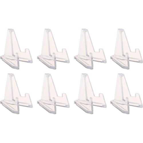 40Pcs Mini Coin Display Stand Easel Display Stand Coin Stand for Displaying Coins