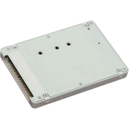 M.2 NGFF SATA SSD To 2.5inch IDE 44P Adapter Card 10mm Thickness Enclosure