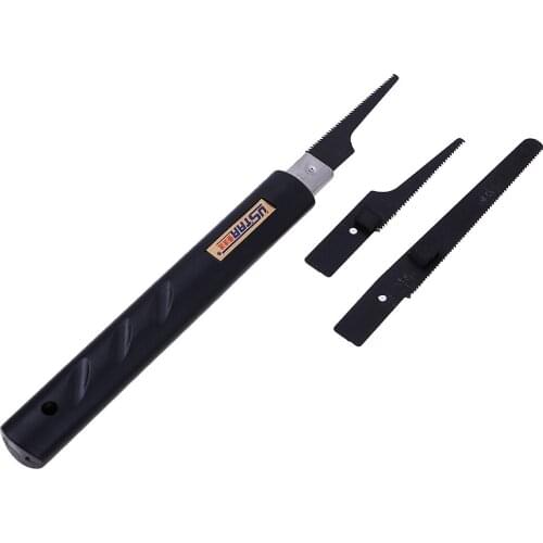 Micro Razor Hand Saw Modeling Tools Supplies With 3pcs Blades Hobby Model