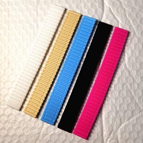 New 1PCS 18mm elastic rubber Watch band children watch strap watch strap rubber straps 5 colors available -20090604