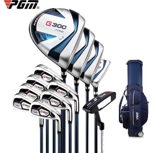 PGM G300 Golf Clubs Set Titanium Alloy Men Beginner 12pcs with Telescopic/Standard Bag MTG025 Wholesale