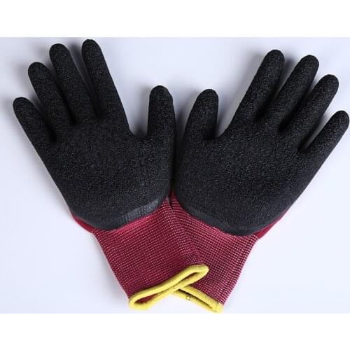 Labor insurance thick wear-resistant cotton yarn labor gloves dry repair cotton gloves