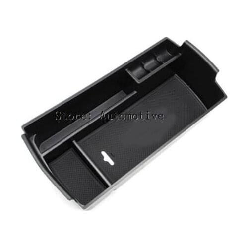 Fit For Peugeot 3008 3008GT 2017 Interior Armrest Central Console Storage Box Arm Rest Glove Tray Bin Container Holder