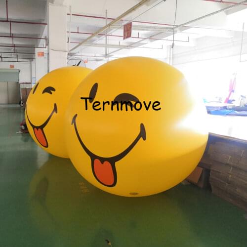 Smiling face balloon DIY logo /photo printing PVC ball Party decorations party supplies Store promotional Hang ground ball