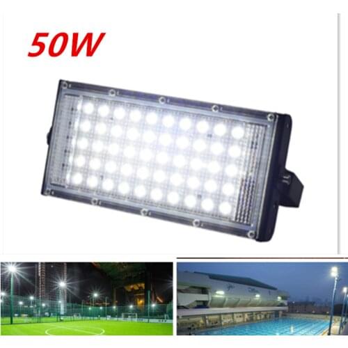 50W Led Flood Light AC 220V 230V 240V Outdoor Floodlight Spotlight IP65 Waterproof LED Street Lamp Landscape Lighting