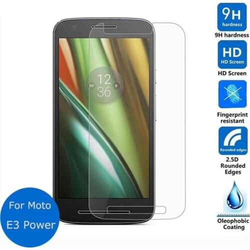 Tempered Glass For Motorola Moto E3 Power Screen Protector protective film For XT1700 XT1706 Glass