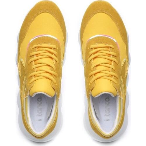 Women Casual Sport Wear Stylish Yellow