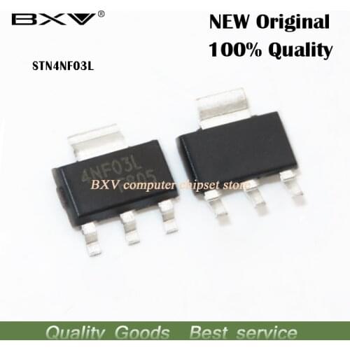 10pcs/lot STN4NF03L SOT223 N4NF03L SOT-223 STN4NF03 SOT 4NF03L MOS SMD new original