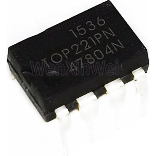 10PCS/LOT TOP221PN DIP-7 TOP221 DIP7 Power Management Chip IC