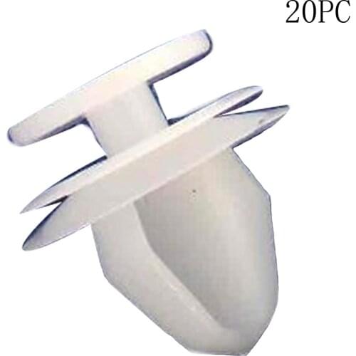 20pcs Plastic Car Fender Bumper Buckle Clip Adjustment Plate Buckle Fixed Clamp Car Auto Accessories