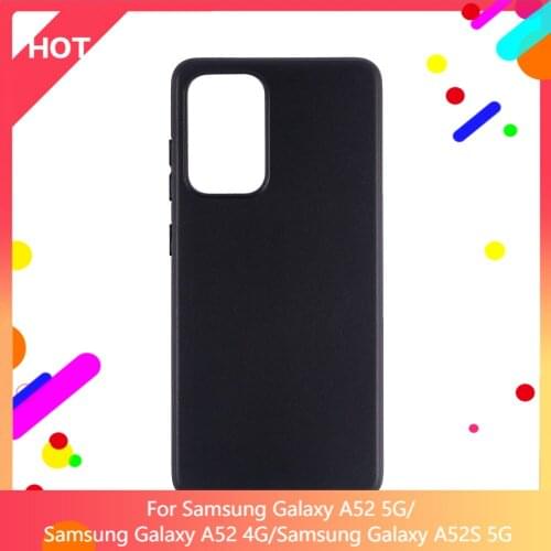 Galaxy A52 5G Case Matte Soft Silicone TPU Back Cover For Samsung Galaxy A52 4G Phone Case Slim shockproof