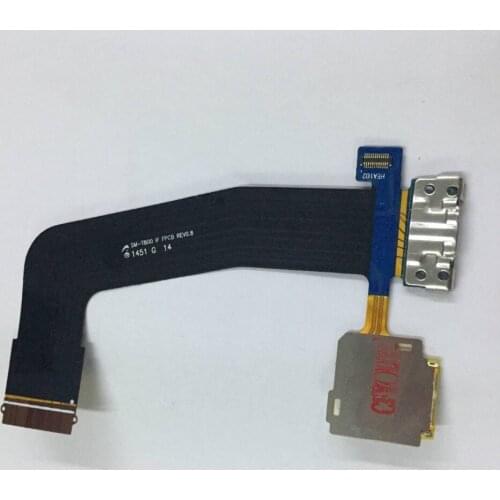 For Samsung Galaxy Tab S 10.5 T800 T801 T805 Dock Charger Charging Port with SD Card Reader Flex Cable