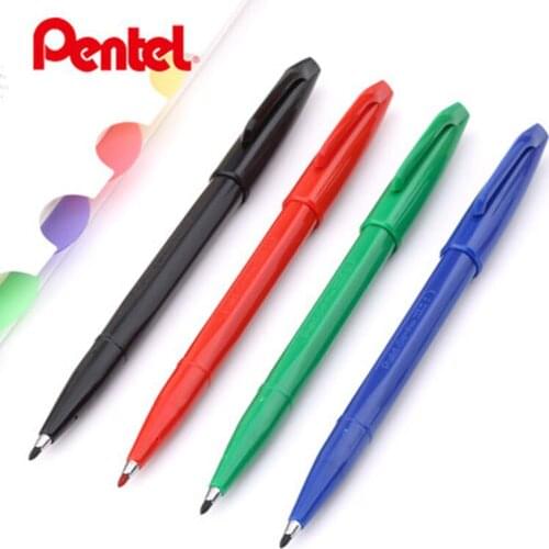 Pentel Gel Pen S520 Business Office Multi-purpose Signature Pen 2.0mm Student Sketch Hook Line Sketch Pen Writing Painting Tools