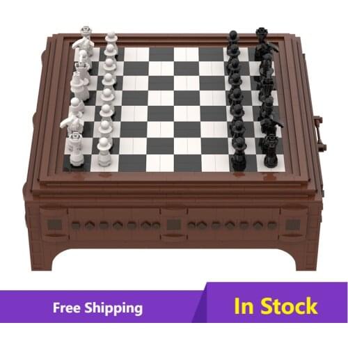 MOC DIY Toys International Chess Model Building Blocks Micro Particles Block 1786 PCS Creativity for Kids Children Birthday Gift