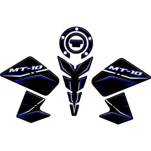 Motorcycle Car Stickers Fuel Tank Side Sticker Anti Slip Tank Pad Sticker For Yamaha MT-10 MT 10 2016-2019