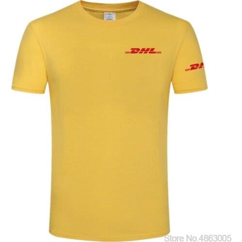 Fashion Hot Selling solid colour DHL T shirt Men Male Man Short Sleeve Cotton T-shirt