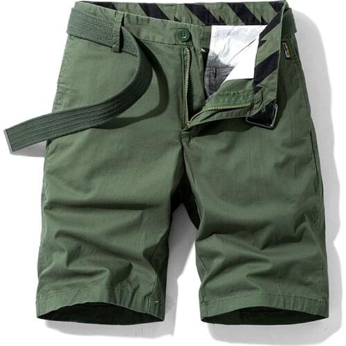 Mens Summer Cargo Shorts Men 2021 New Male Youth Running Shorts Street Wear Fashion Casual Solid Color Jogger Sports Shorts Men