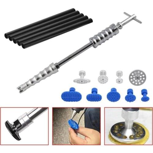 Car Paintless Dent Removal Kit Dent removal Slide Hammer glue sticks Reverse Hammer Glue Tabs Car Hail Damage