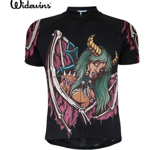 Widewins New Skeleton SportsWear Mens Cycling Jersey 2017 Summer Cycling Clothing Breathable Bike Shirt Size 2xS-6XL 5211