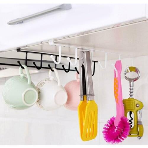 Portable Kitchen Storage Rack Hooks Foldable Drying Rack Multifunctional Retractable Hook Bathroom Organizer Kitchen Accessories
